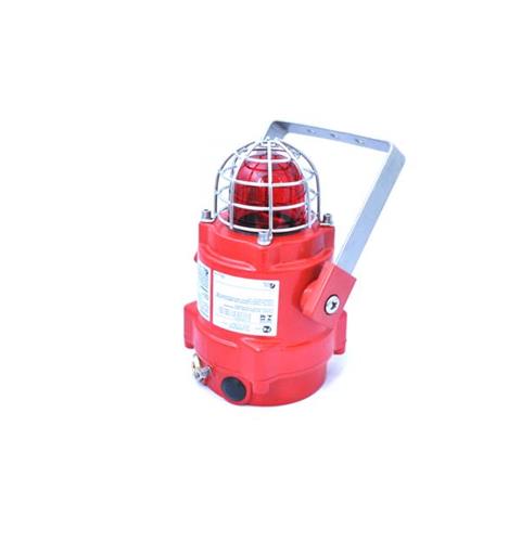 Ex XenonStrobe BExBG05E 230vAC 1:RED 5J 1Hz IP66 EExde IIC T4/T5/T6